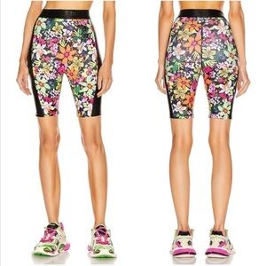 Dundas Biker Shorts Floral Print Size Medium